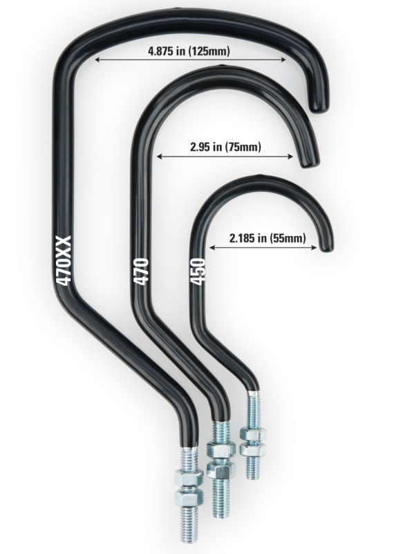 Hák na kolo se závitem