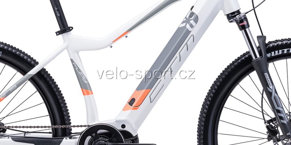 Baterie v rámu elektrokola 