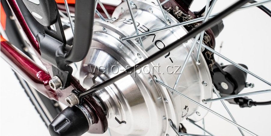 Elektrokolo se zadním motorem