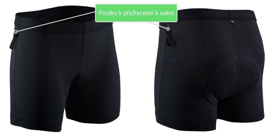 Vnitřní kraťasy s vystýlkou
