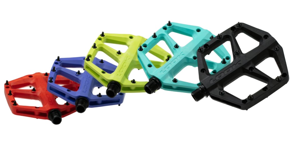 Barevné pedály na kolo