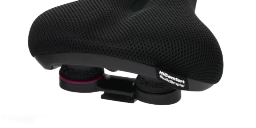 Tlumiče sedla na kole