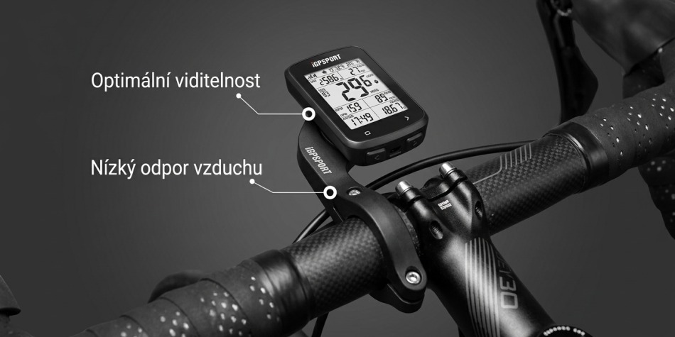 Držák navigace na kolo