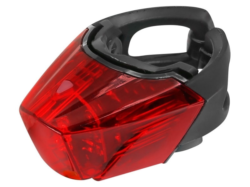 Zadní blikačka Force Crystal 3 diody USB