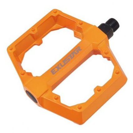 Pedály platformové Exustar PB70 oranžové