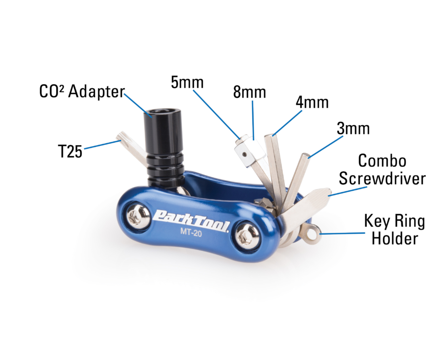 Sada Kličů Park Tool MT-20