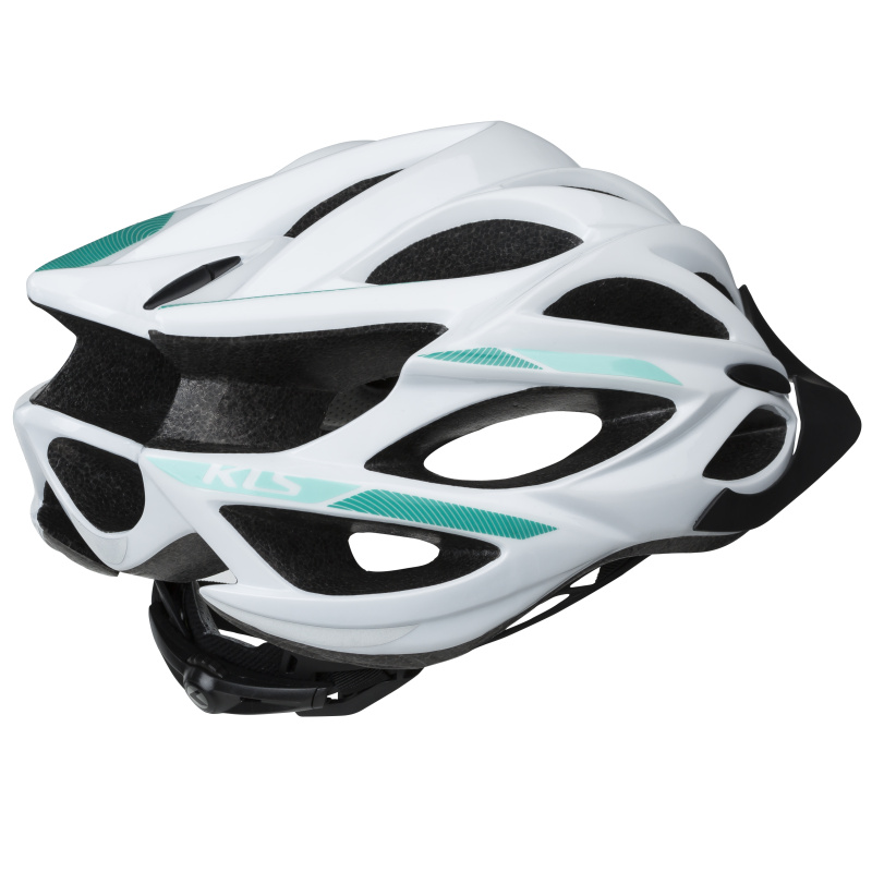 Cyklistická přilba Kellys Dynamic 019 bílá-zelená