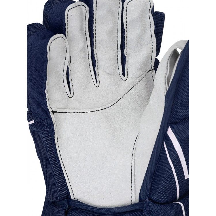 Hokejové rukavice Bauer NSX jr junior modrá