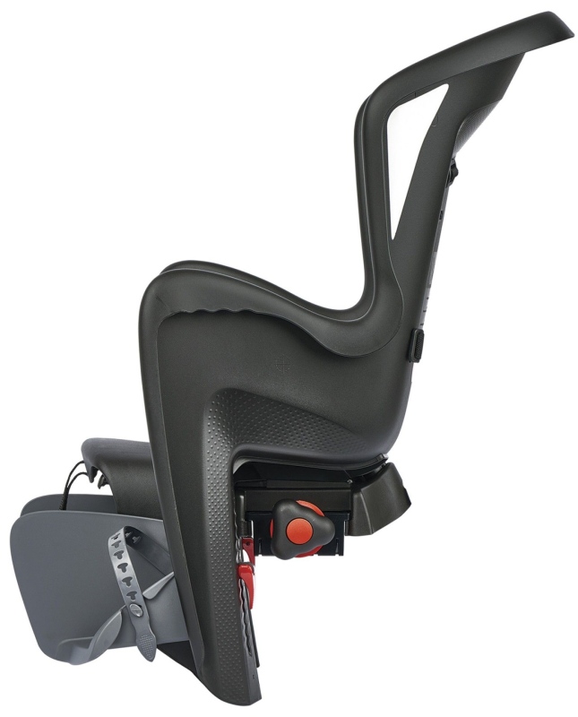 Dětská sedačka Polisport Bilby na nosič černo-šedá