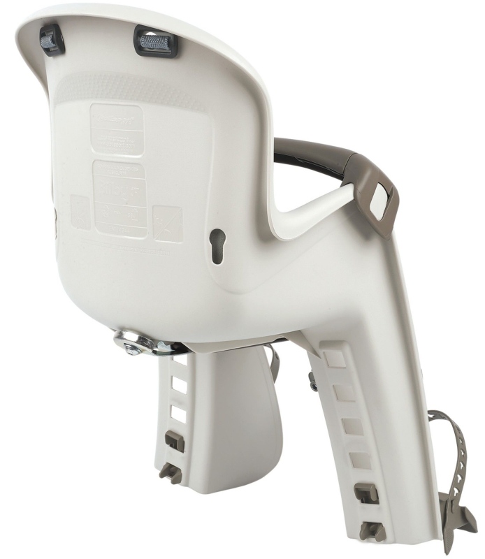 Přední dětská sedačka Polisport Bilby krémová-hnědá (přední uchycení)