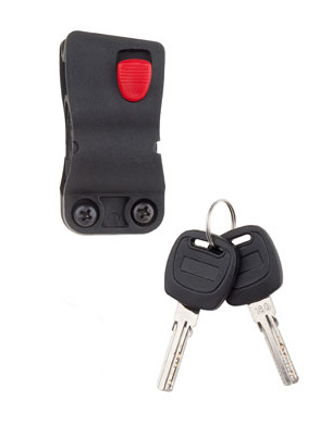 Zámek Pro-T plus M12x120cm spirála zelená