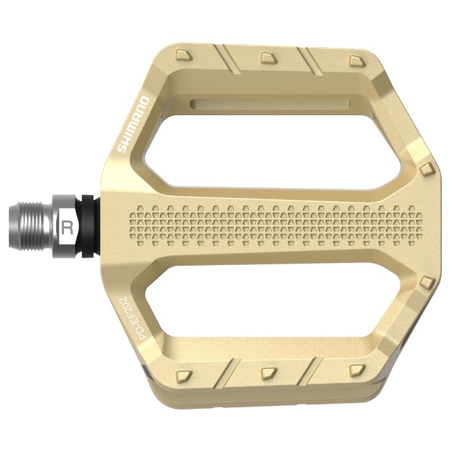 Pedály Shimano PD-EF202 Flat zlaté