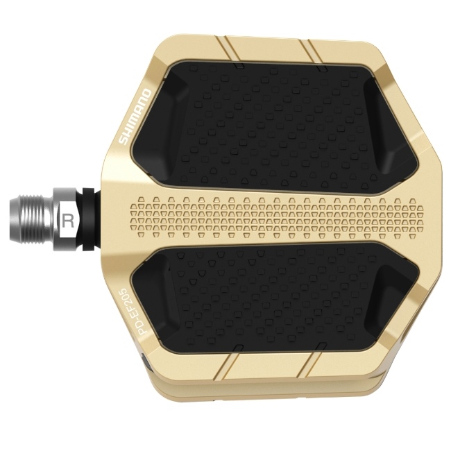 Pedály Shimano PD-EF205 Flat zlaté
