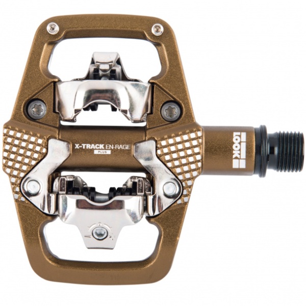 Pedály LOOK X-Track En-Rage + bronzové