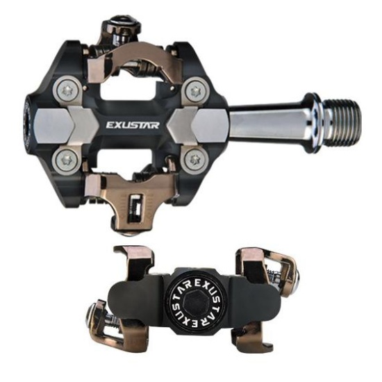 Nášlapné pedály Exustar PM222 černé