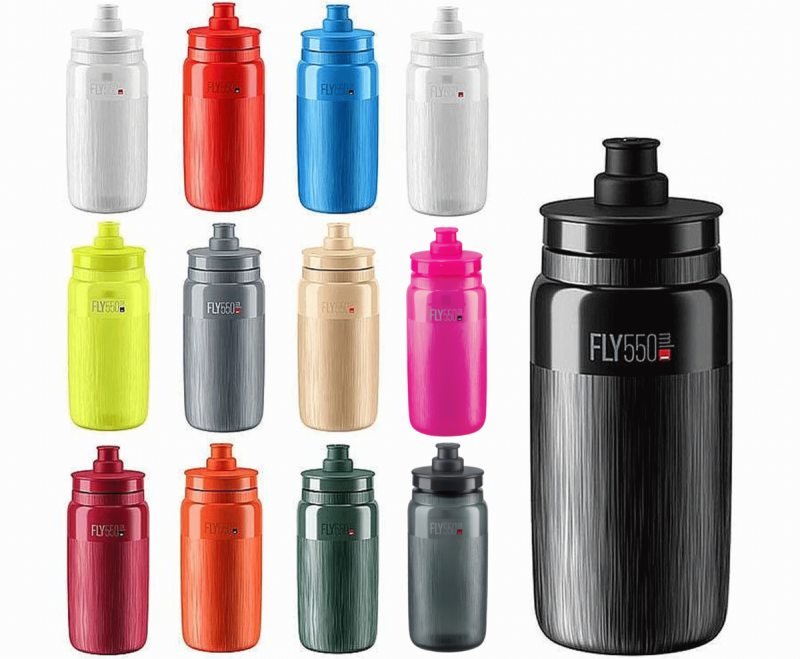 Láhev Elite Fly tex 0,55l šedá