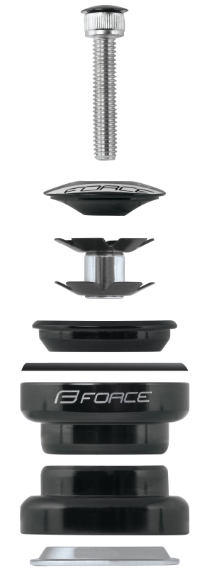 Hlavové složení Force A-head 1 1/8'' Fe utěsněné