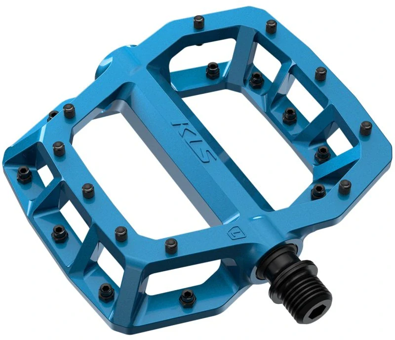 Pedály KLS Flat 50 023 blue (modrá)