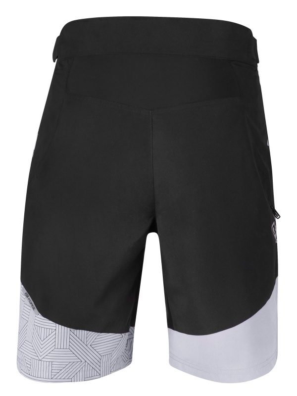 Cyklistické kraťasy Force Storm šedé