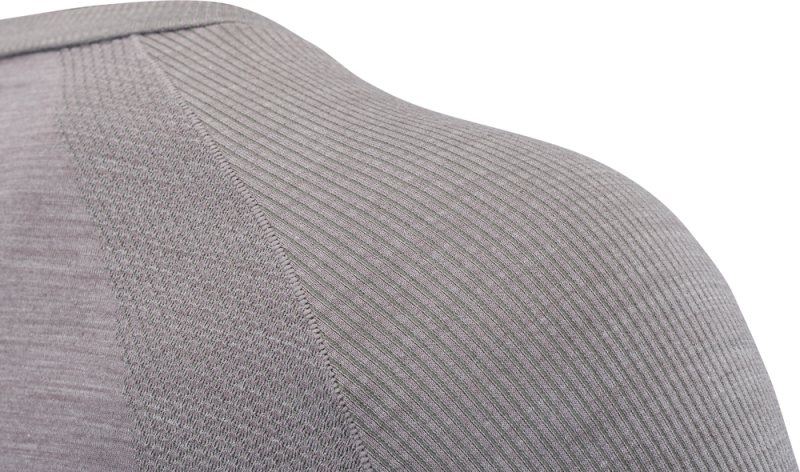 Pánské merino triko Silvini Soana šedé