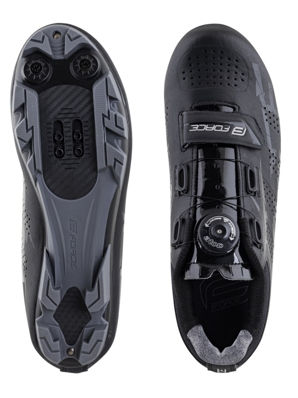 MTB tretry Force Crystal černé