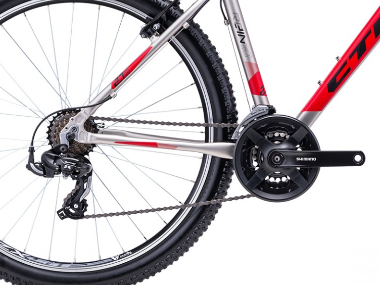 29" horské kolo CTM Rein 1.0 šedá/červená 2022