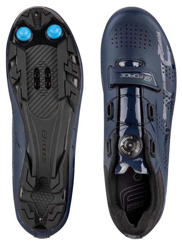 MTB tretry Force Crystal tmavě modré