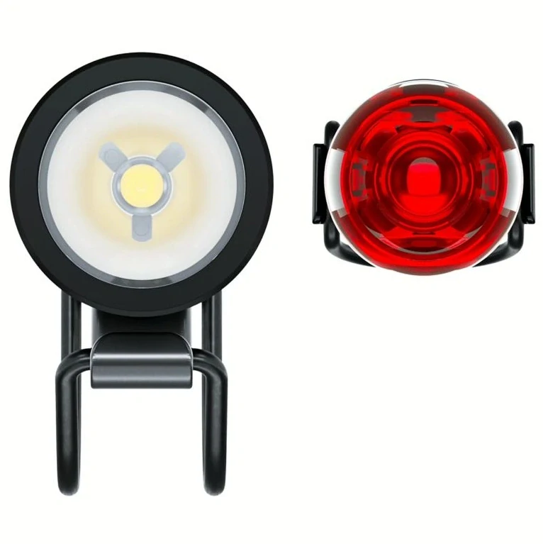 Sada světel Knog Plugger Twinpack černá