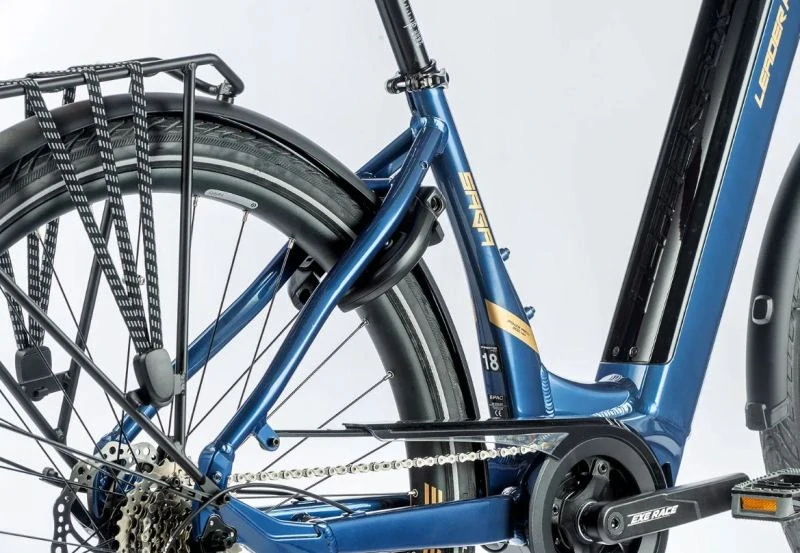 Městské elektrokolo Leader Fox Saga modrá