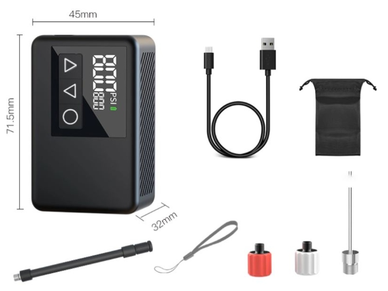 Mikrokompresor Electric Bike Pump