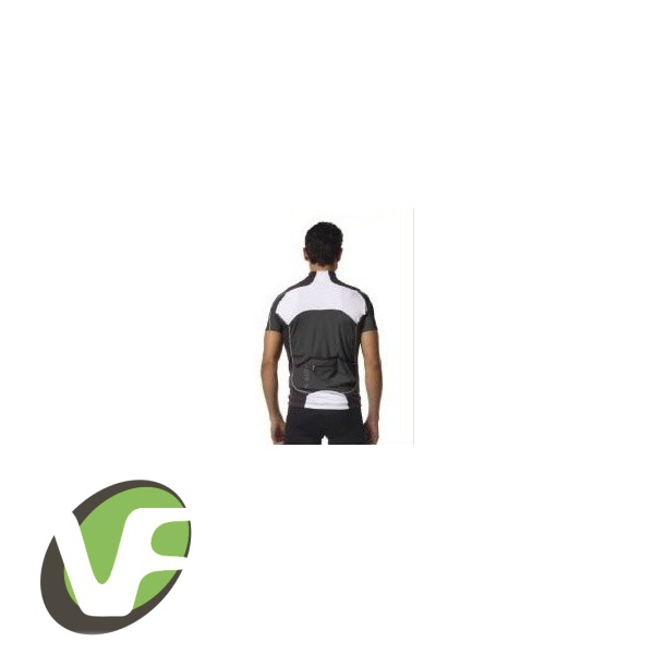 Cyklistický dres Bicycle-Line Hawk černá/šedá