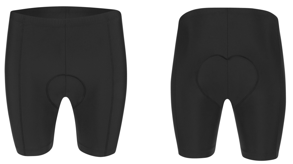 Dámské cyklistické kraťasy Force Storm růžové