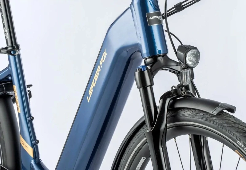 Městské elektrokolo Leader Fox Saga modrá