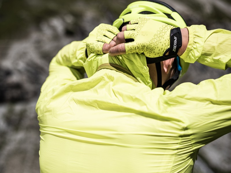 Pánská větrová bunda Silvini Gela lime