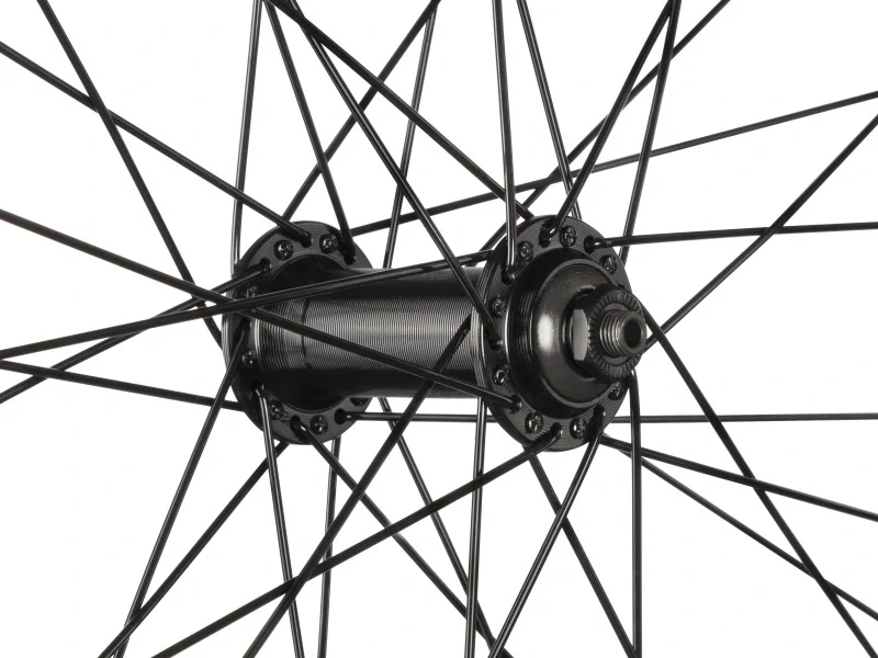 Kompletní přední kolo 28"/622 Treking černé