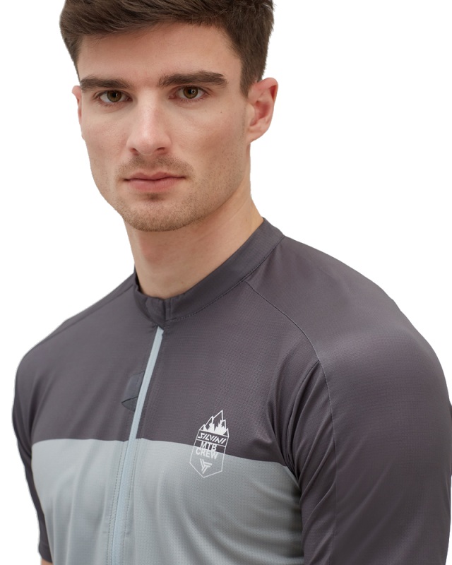 Pánský MTB dres Silvini Turano cloud-black