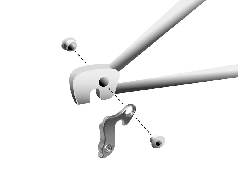 Koncovka rámu kola GH-011