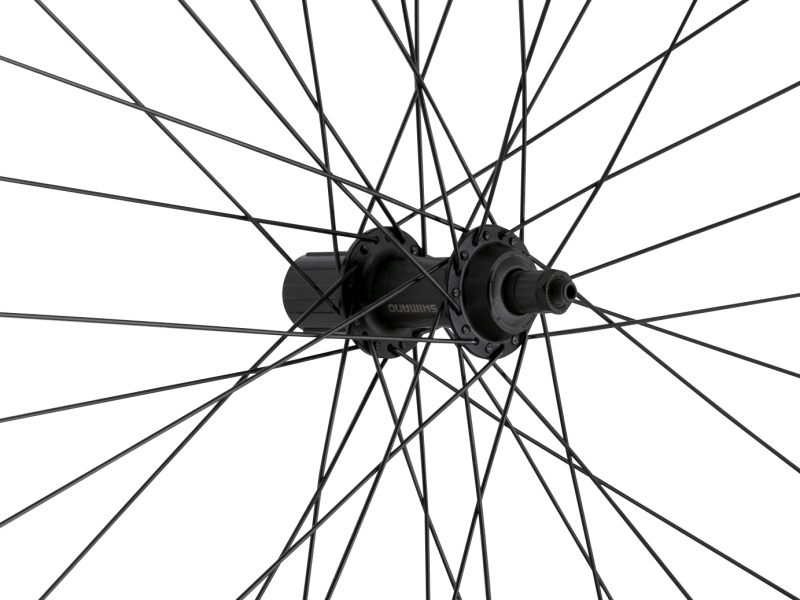 Kompletní zadní kolo 28"/622 Treking černé