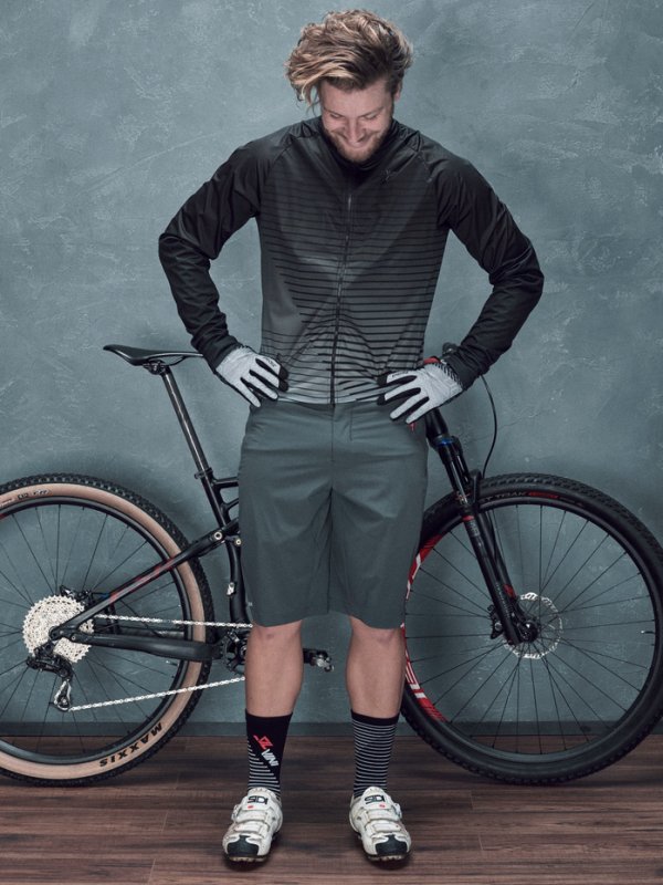 Pánské MTB kraťasy Silvini Meta šedé