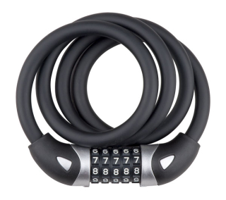 Zámek Pro-T plus M12x120cm 5 čísel černá