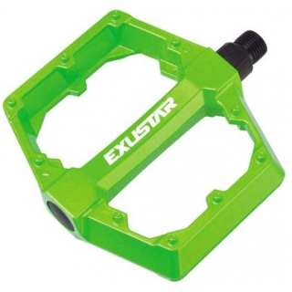 Pedály platformové Exustar PB70 zelené