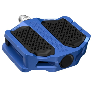 Pedály Shimano PD-EF205 Flat modré