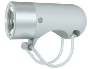 Světlo přední Knog Plug Front šedé
