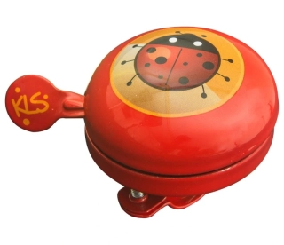 Zvonek KLS Bell 60 kids red (beruška)