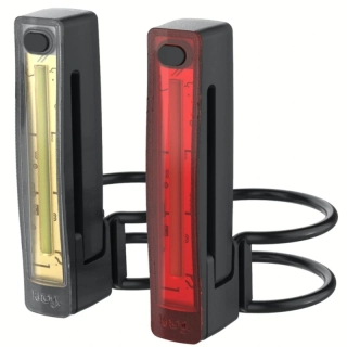 Sada světel Knog Plus Twinpack černá