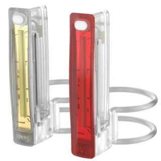 Sada světel Knog Plus Twinpack Translucent