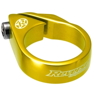 Objímka sedlovky Reverse Bolt 34,9 mm zlatá