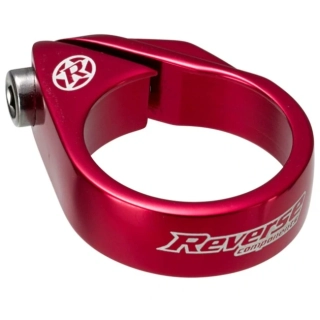 Objímka sedlovky Reverse Bolt 34,9 mm červená