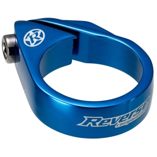 Objímka sedlovky Reverse Bolt 34,9 mm tmavě modrá