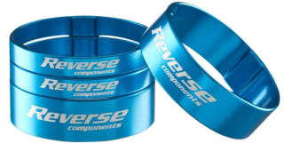 Distanční podložka Reverse Alloy Ultra-Lite set 1 1/8" světle modrá